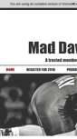 Mobile Screenshot of maddawgwrestling.com